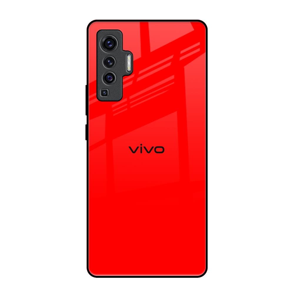 Blood Red Glass Case for Vivo X50