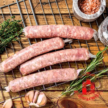 Chicken Garlic Sausage - 500 gm by PeppaPork Chicken Garlic Sausage - 500 gm by PeppaPork