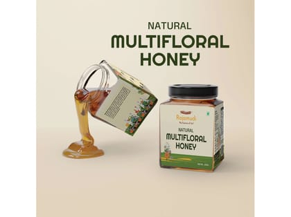 Rajamudi Organics Natural Multifloral honey - 100 Gram
