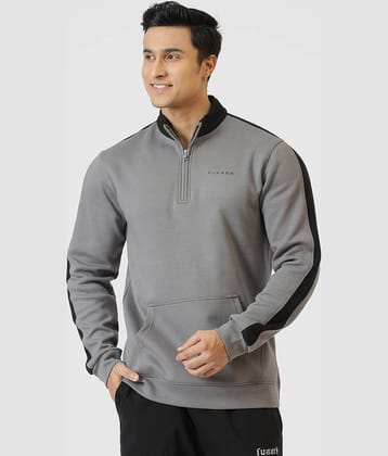 Fuaark Black Cotton Men's Gym Sweatshirt ( Pack of 1 )