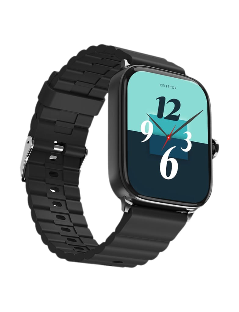 CELLECOR M2 Aqua 1.83" HD Display | 600 NITS | Health Suite | AI Voice | IP68 | 100+ Sport Modes | Long Battery Life | BT-Calling SmartWatch