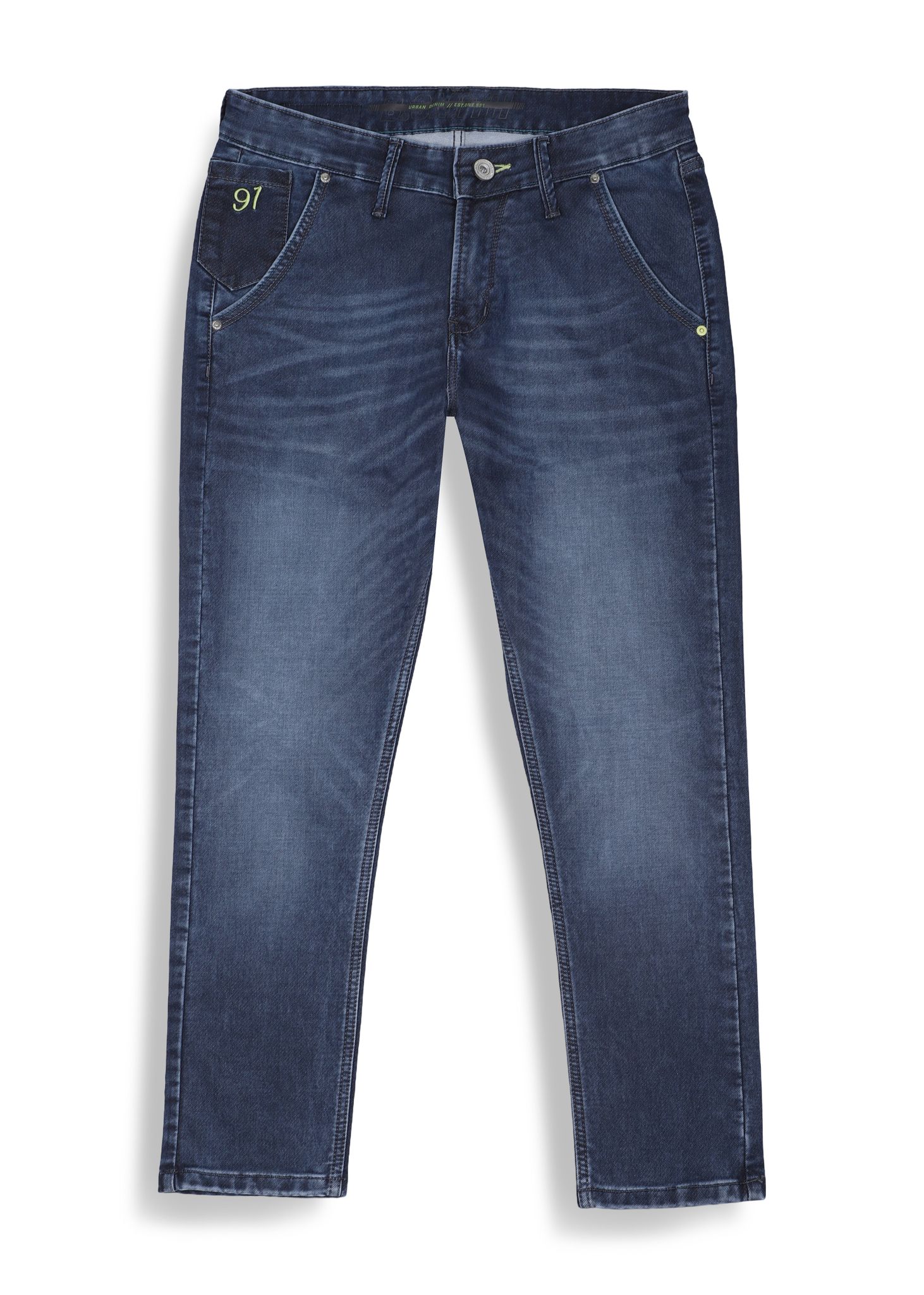 BLUE SMITH JEANS <BR> IN BLACK INDIGO-30