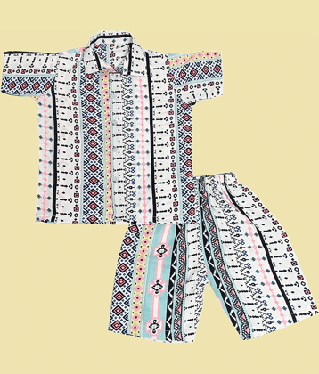 harshvardhanmart.com Pack of 1 Boys Cotton Blend Shirt & Shorts Set ( Multicolor )