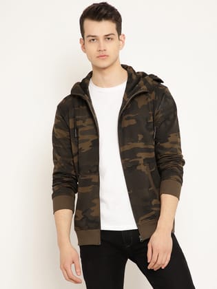 Punk TACTICAL-TEAM Camouflage Sweatshirt-XL / Camouflage
