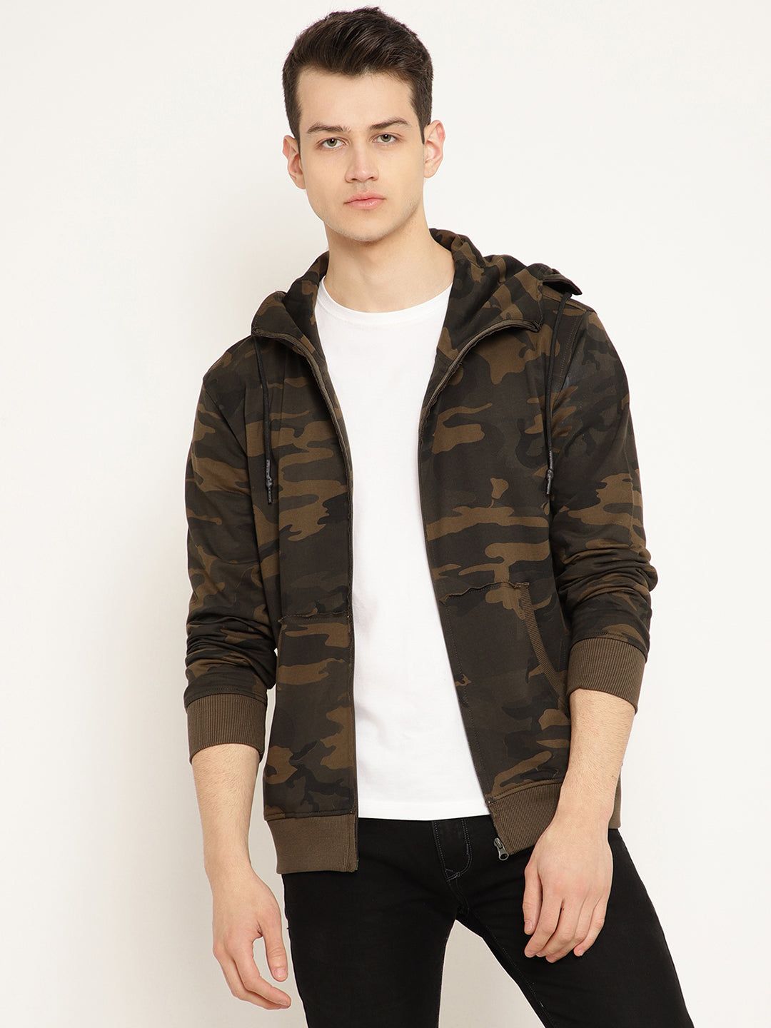 Punk TACTICAL-TEAM Camouflage Sweatshirt-XL / Camouflage