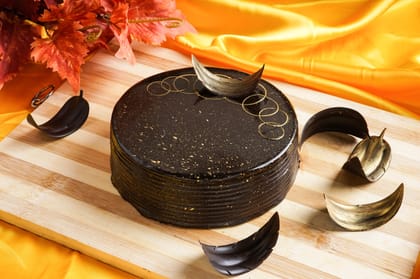 Choco truffle cake [eggless]