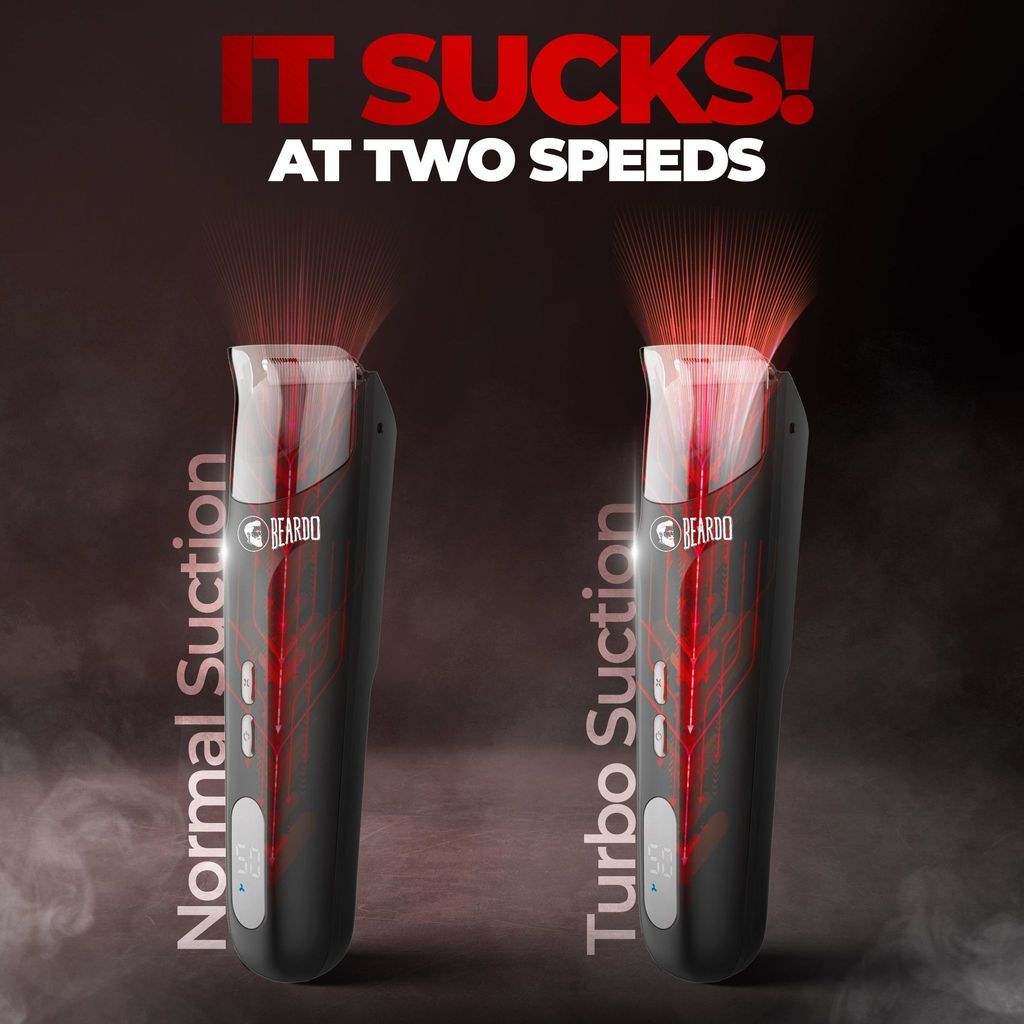 Beardo Ninja-X Pro Vacuum Trimmer