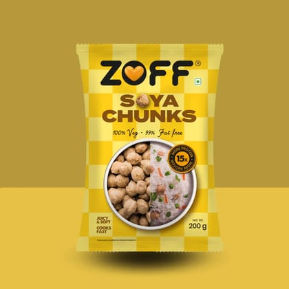 Zoff Soya Chunks 200 gm