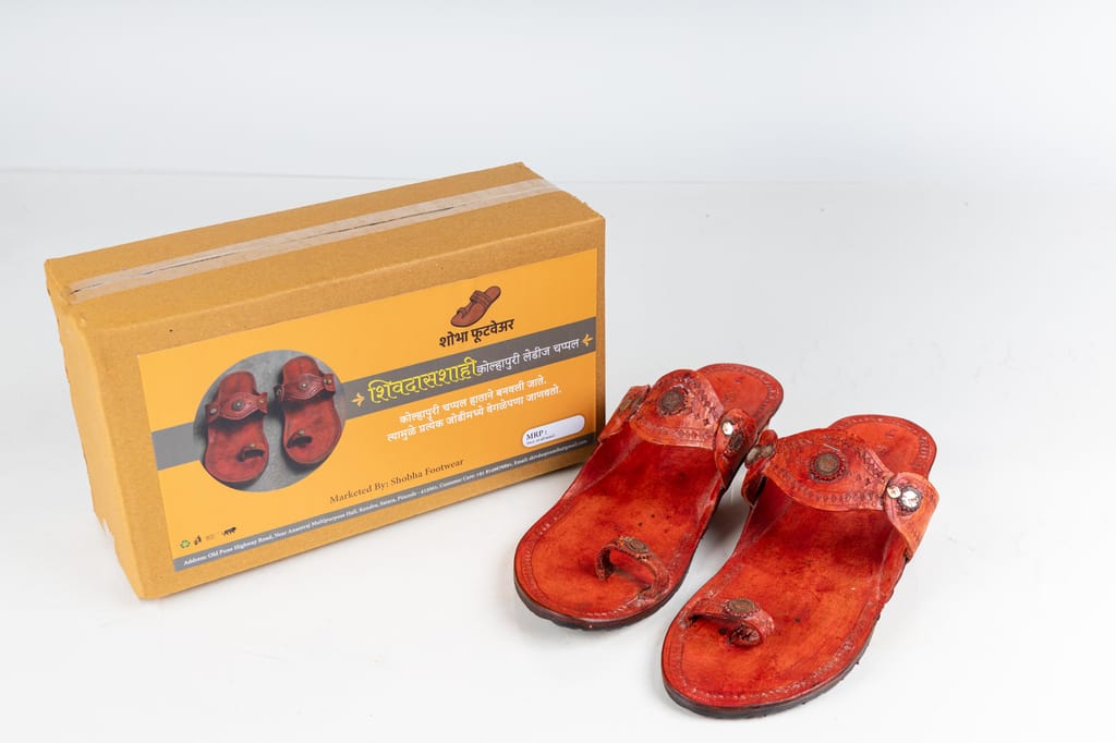 Kolhapuri Ladies Chappal 1 piece