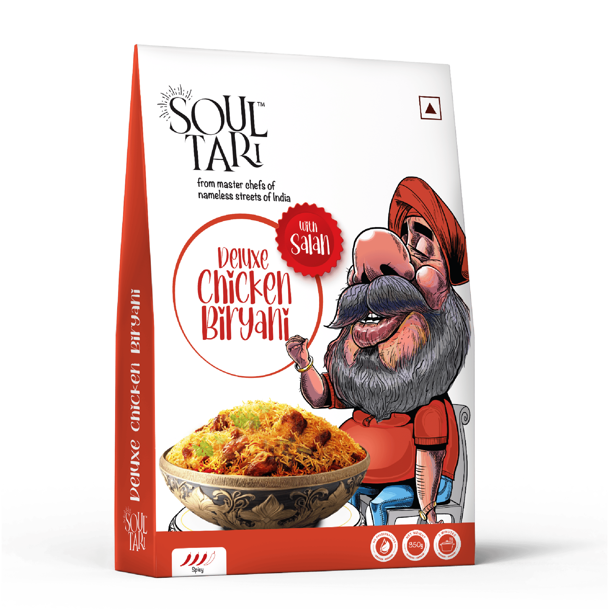 Deluxe Chicken Biryani 350gm-350gm 1 pack