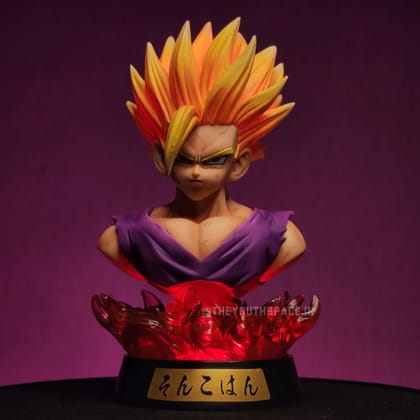 Gohan Bust Figure (with LEDs) - Dragon Ball