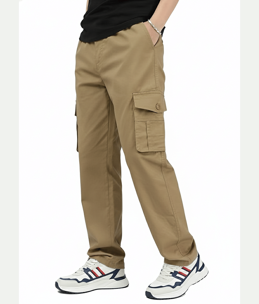 Shelony Light Grey Cotton Men's Joggers ( Pack of 1 )
