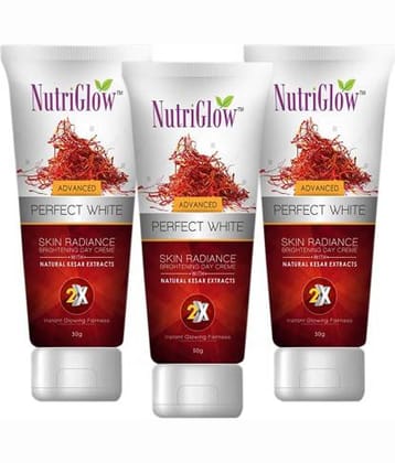 Nutriglow Advance Perfect White Cream Day Cream 50 gm Pack of 3