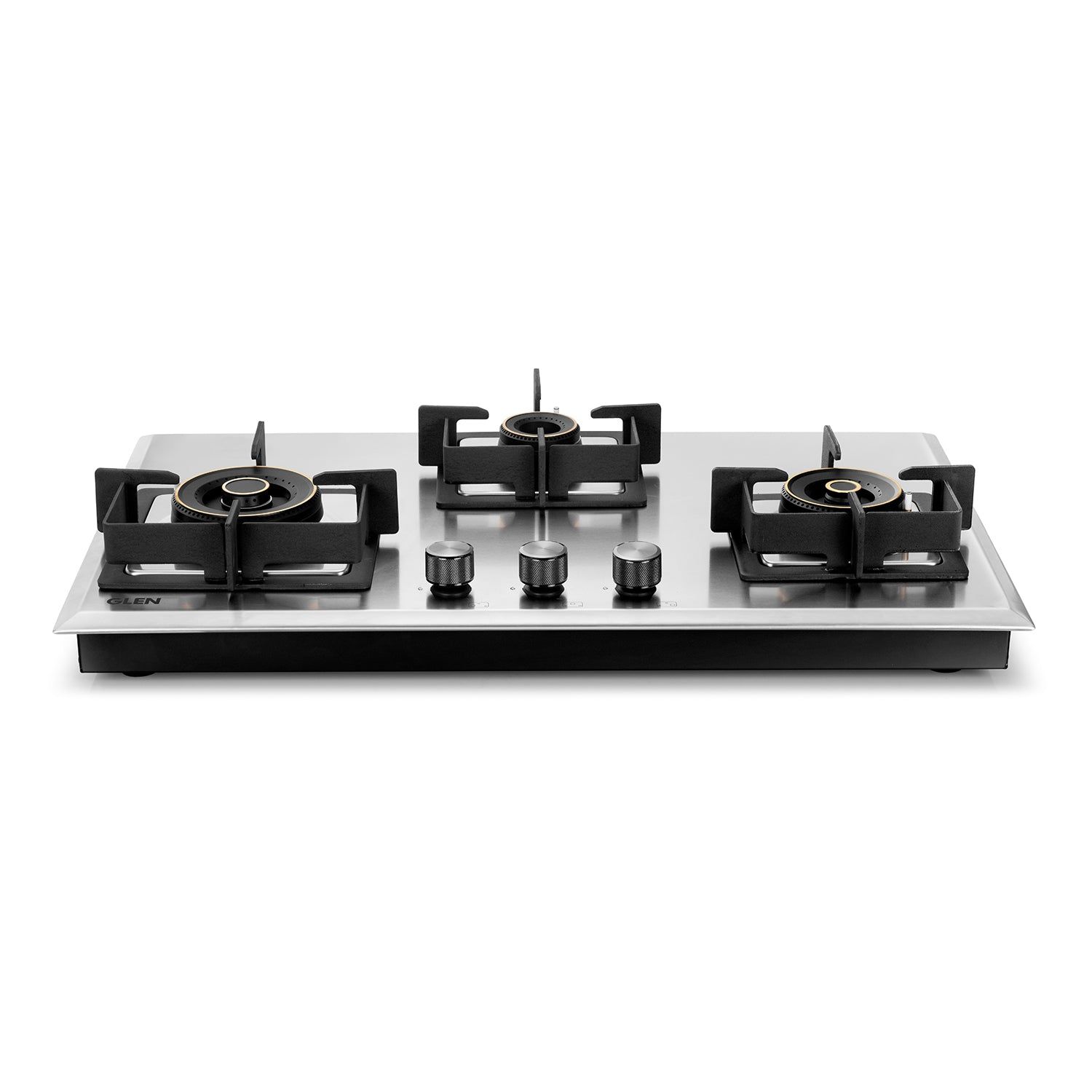 3 Burner DFVS Stainless Steel Hob with 2 Triple Ring Forged Brass Burners Auto Ignition (BH1073XLDFHT2TRSS)