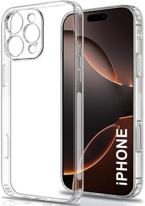 PLUGTECH TPU Ultra Hybrid Clear Camera Protection Back Cover Case for iPhone 15 Pro
