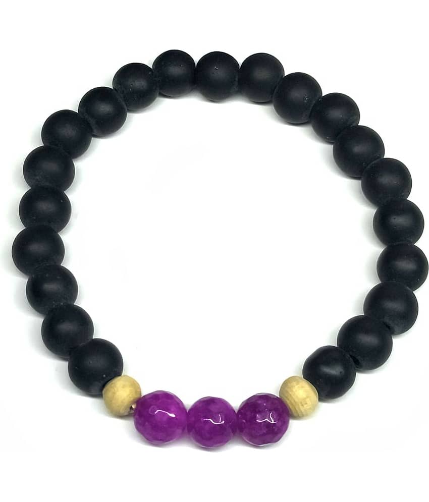 DAIVYA WELLNESS - Black Bracelet ( Pack of 1 )
