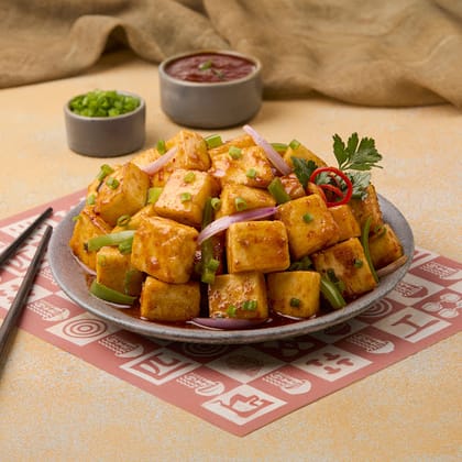 Schezwan Paneer Dry - Mini