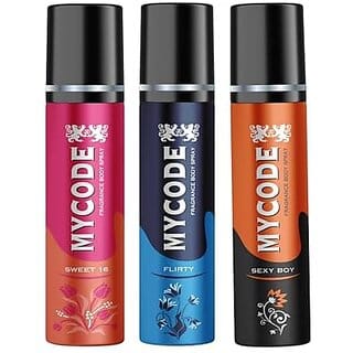 Mycode Celebration Fragrance (Sweet16Flirtysexyboy) Pack Of 3 Mycode Celebration Fragrance (Sweet16Flirtysexyboy) Pack Of 3