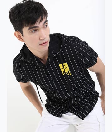 Ketch 100% Cotton Slim Fit Printed Half Sleeves Men's Casual Shirt - Black ( Pack of 1 ) Ketch 100% Cotton Slim Fit Printed Half Sleeves Men's Casual Shirt - Black ( Pack of 1 )