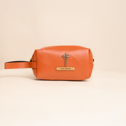 Personalised Large Vanity Pouch Tan
