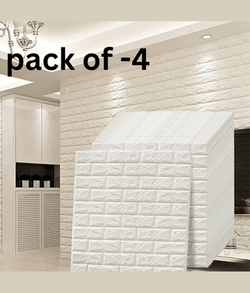 swipe n see Abstract Wallpaper ( 70 X 77 ) cm ( Pack of 4 )