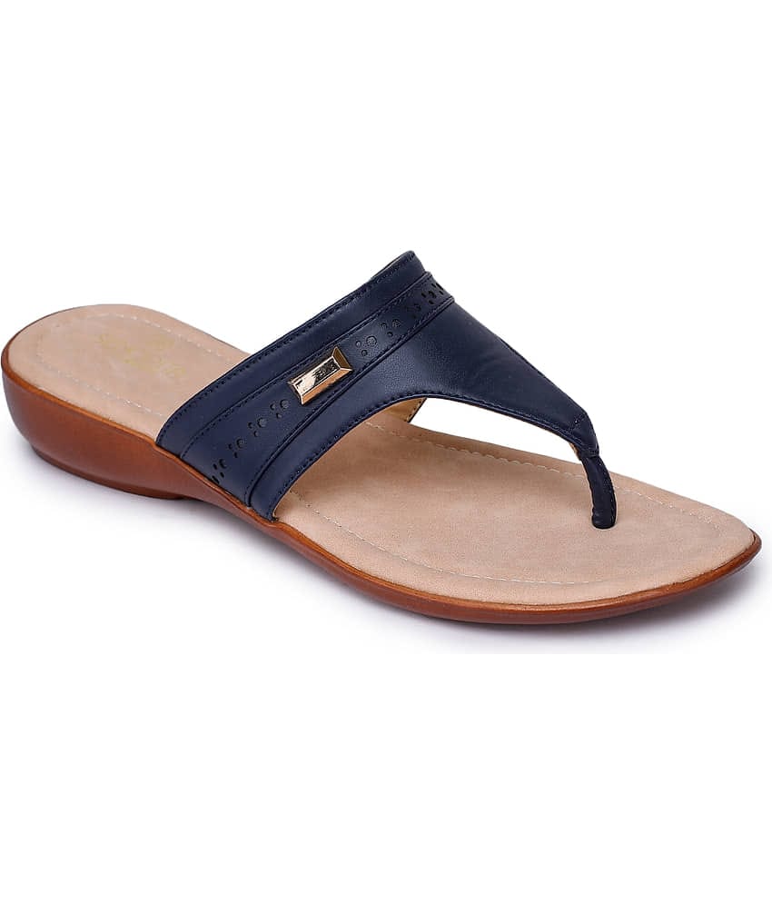 Liberty - Blue Women's Flats