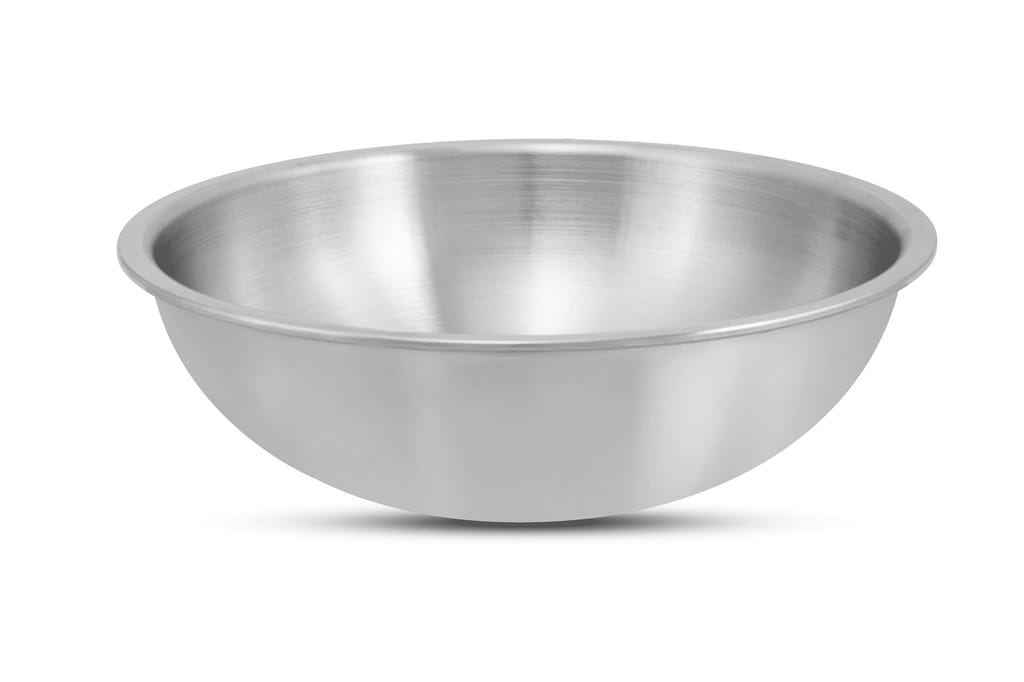 Nidhi Triply Tasra 200 Mm | 1.7 LTR Volume | 2.5 Mm Thickness | Ss Lid (Triply Tasra 200 Mm)