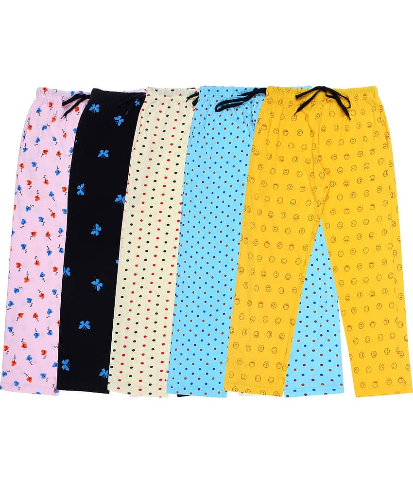 Diaz Pack of 5 Boys Cotton Trackpant ( Multi )