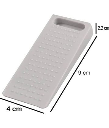 Pindia Set of 4Pc Non-Slip Rubber Stackable Door Stopper Door Block Wedge/Door Jammer Guard