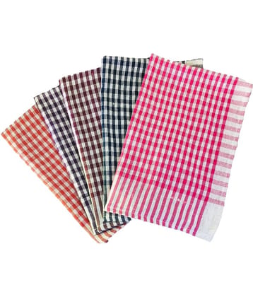 Kitchen Duster Wet Dry Cotton Cleaning Cloth/Mop 16 x 24 inch (Pack of 5) - Assorted Colour