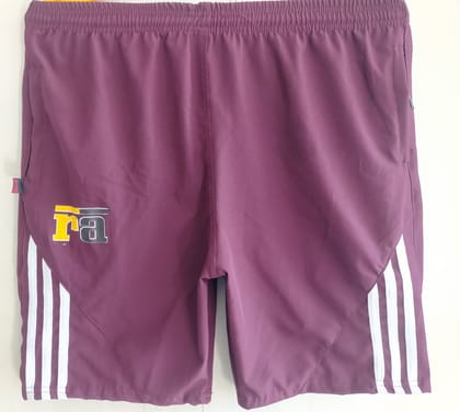 Maroon Color Half Bermuda for Men, XL