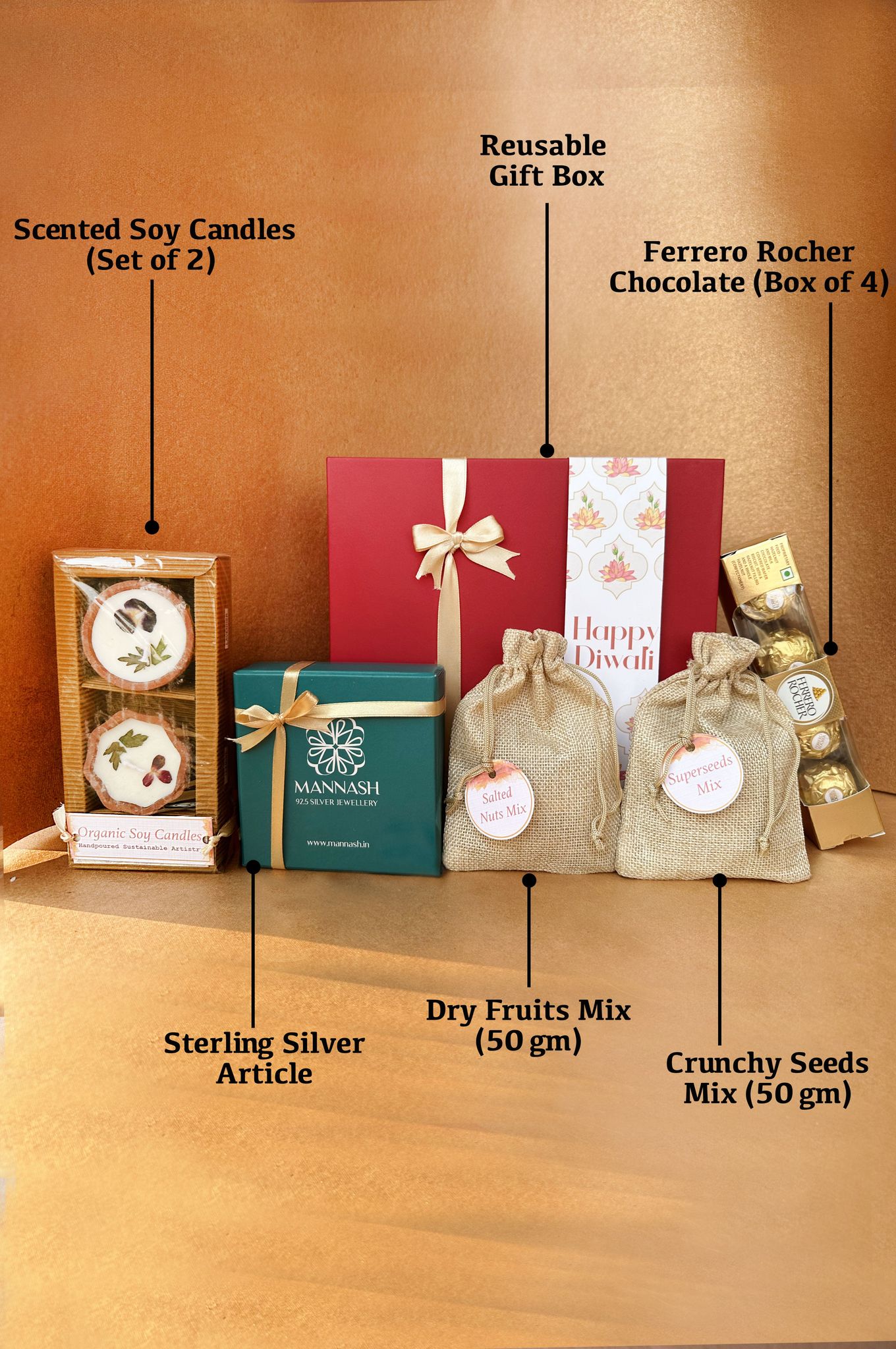 Family Wali Diwali Gift Hamper 🎁-Red