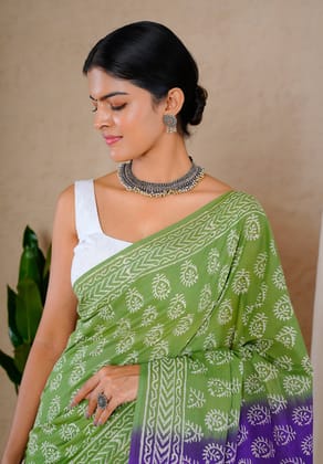 Jaipur Hand Block Print Sarees