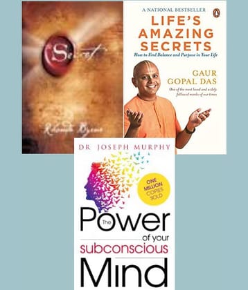 The Secret + Life's Amazing Secrets + The Power of Your Subconscious Mind