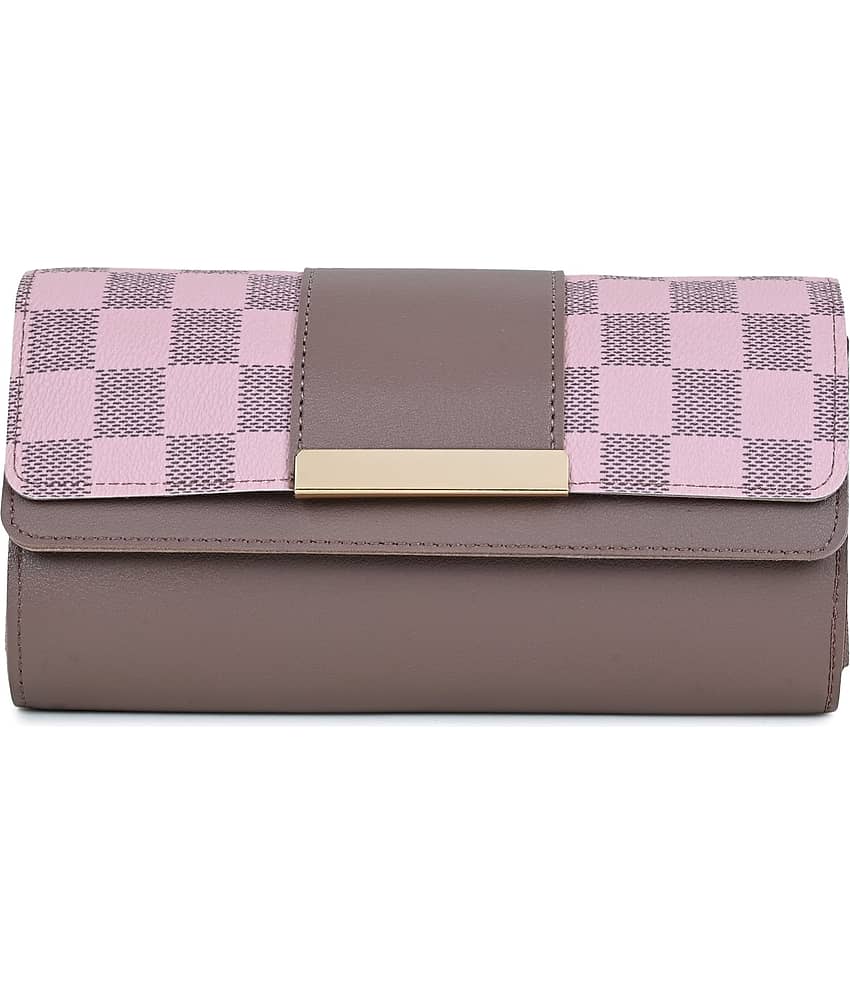 Cherry Tree - Cream Faux Leather Purse