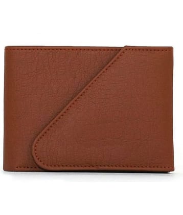 Amor - Brown Faux Leather Men's Regular Wallet ( Pack of 1 )