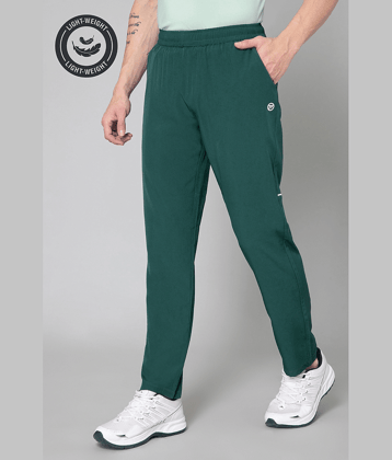 Turnfit Dark Green Polyester Men's Sports Trackpants ( Pack of 1 )