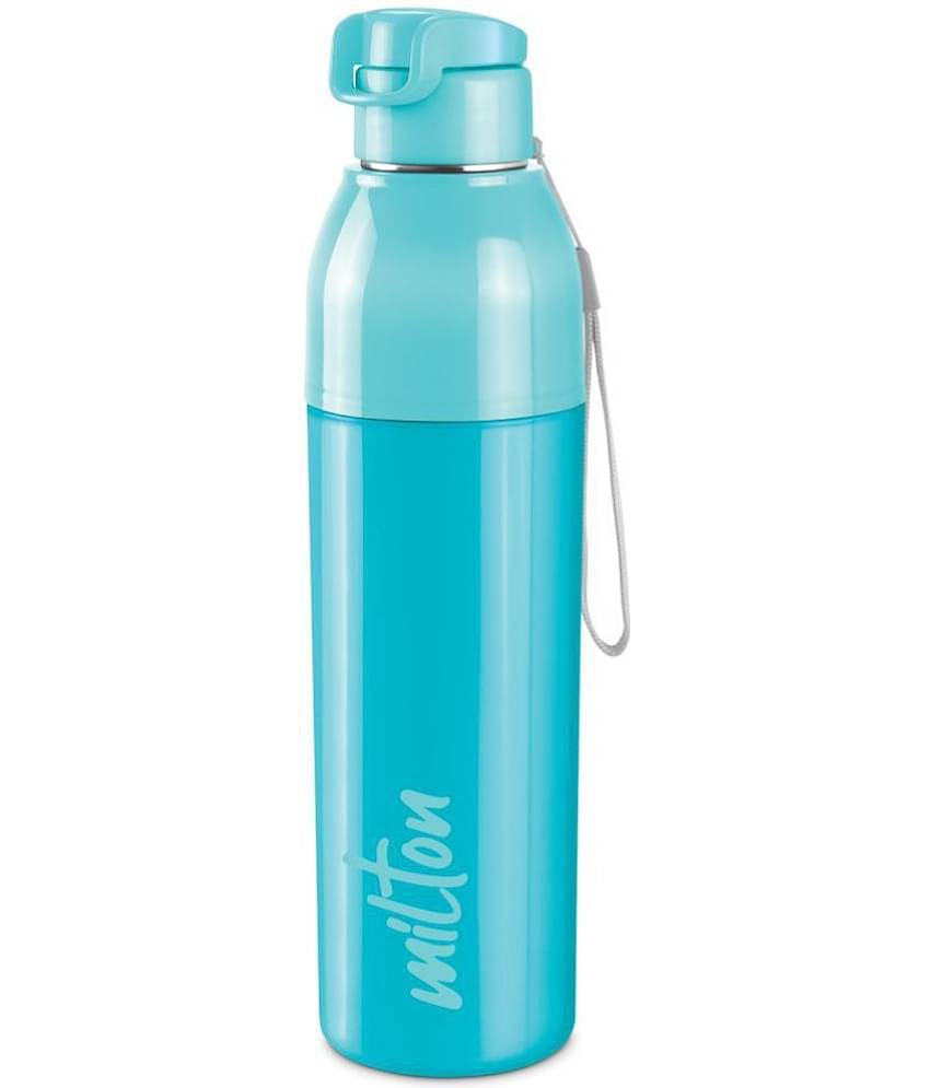 Milton - STEELCONVEY 900,CYAN Cyan School Water Bottle 630 mL ( Set of 1 )
