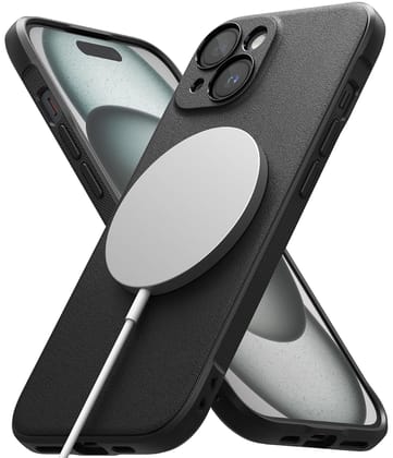 iPhone 15 Back Cover case | Onyx Magnetic - Black