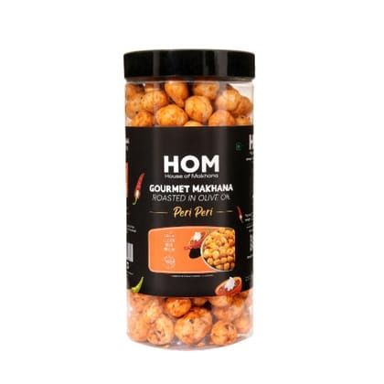 GOURMET MAKHANA ROASTED IN OLIVE OIL - PERI PERI  - 65 gm