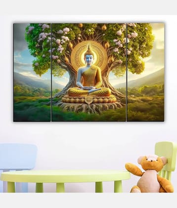SNDArt MDF Wall Hanging Multicolour Single Photo Frame No. of Pieces- 3