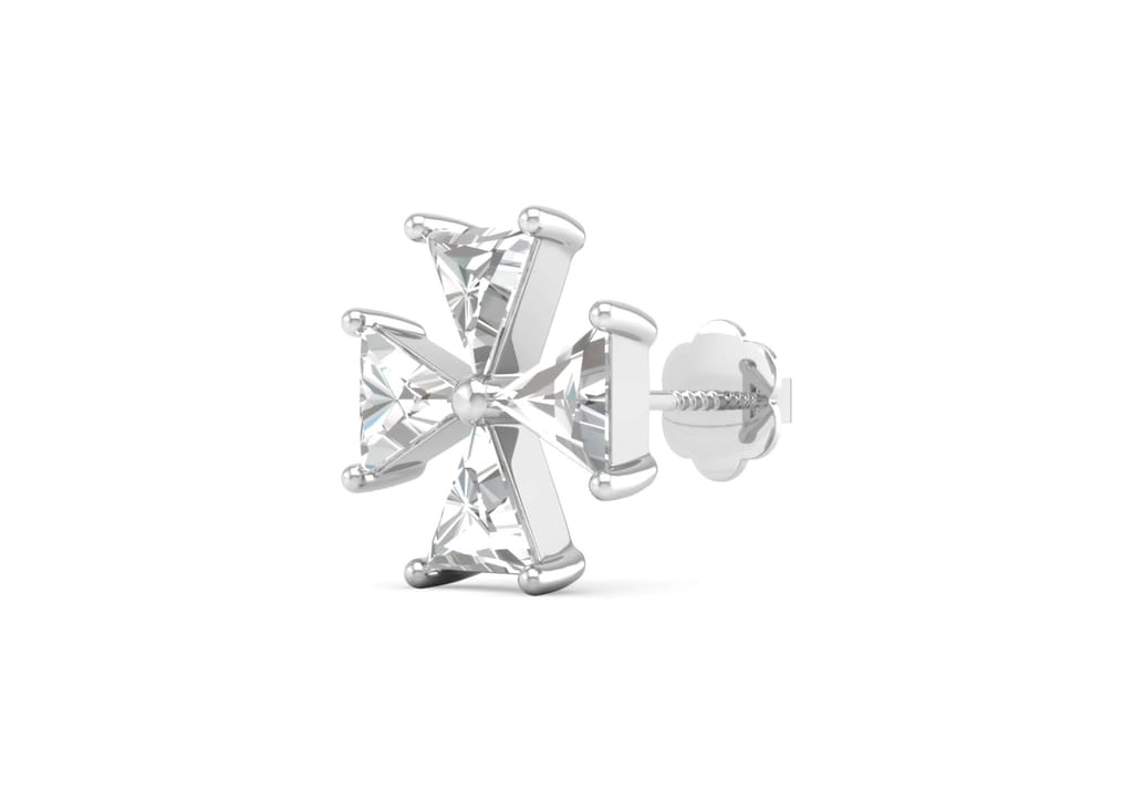 Vibrant Inverted Triad Men's Stud (1 Pc Only)