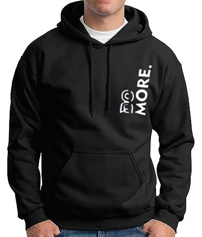 code yellow Fleece Hooded Men's Sweatshirt - Blue ( Pack of 1 )