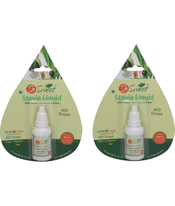 So Sweet Natural sweetener Sugar Substitute Sprinkler 800 g Pack of 2