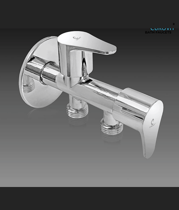 BATHONIX FUSION ZINC ALLOY TWO WAY ANGLE TAP (PACK OF 1) Zinc Toilet Tap (2 in 1 Cock)