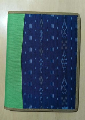 S R CRAFTS Sambalpuri Handloom Jucco File Folder with Zipper – 14″×10″ S R CRAFTS Sambalpuri Handloom Jucco File Folder with Zipper – 14″×10″