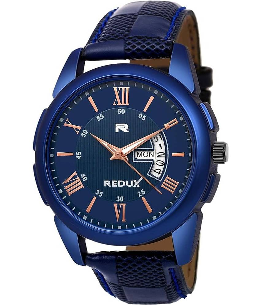 Redux - Blue Leather Analog Men's Watch