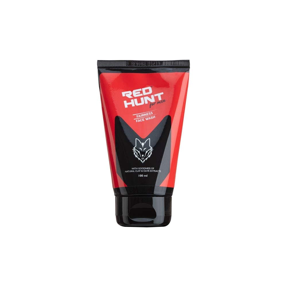RED HUNT Fairness Face Wash, Red, 100 ml