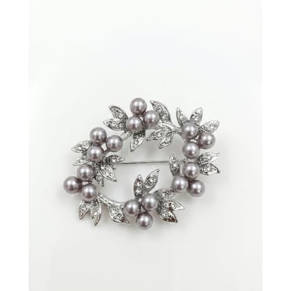 Brooch Elegant Floral Pearl Brooch Elegant Floral Pearl