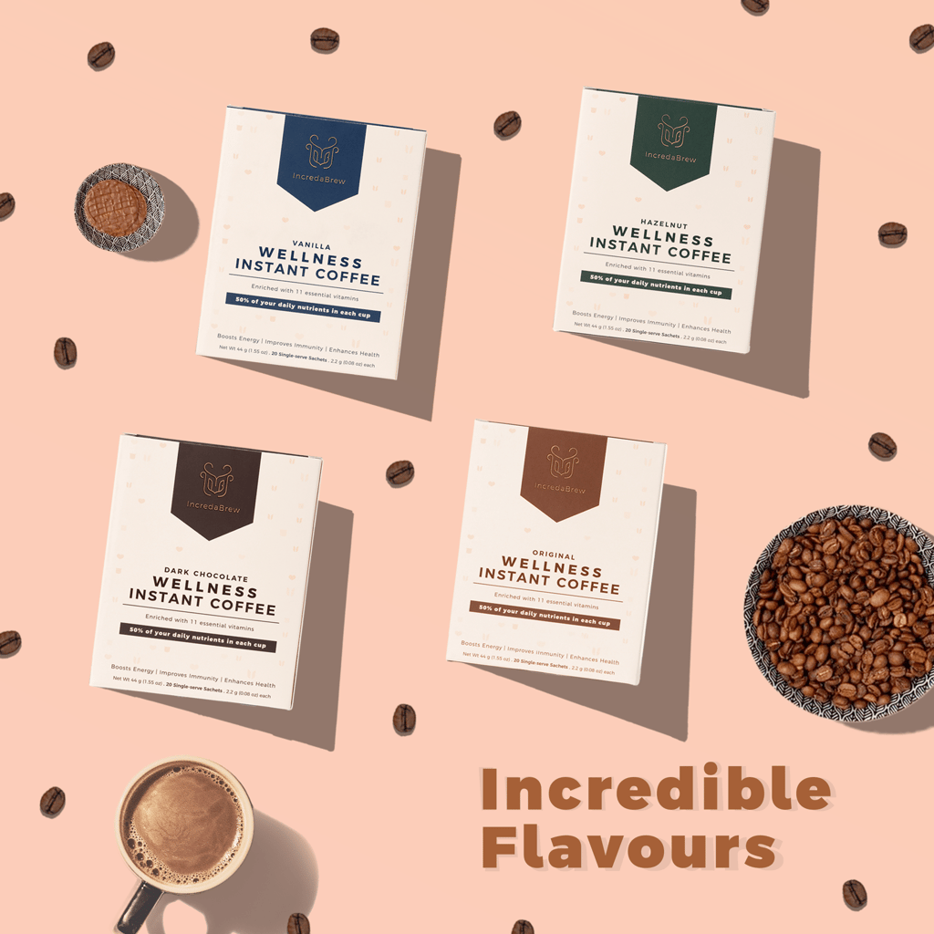 Assorted Flavours Wellness Instant Coffee